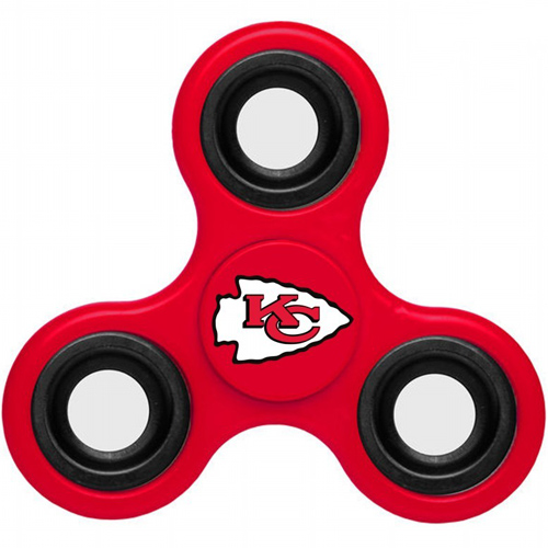 NFL NFL Kansas City Chiefs 3 Way Fidget Spinner A32 - Click Image to Close